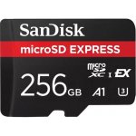 SanDisk micro SDXC 256GB Express SDSQXFN-256G-GN4NN – Zboží Živě