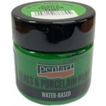 Pentart Barva na sklo a porcelán 30 ml světle zelená – Zboží Dáma