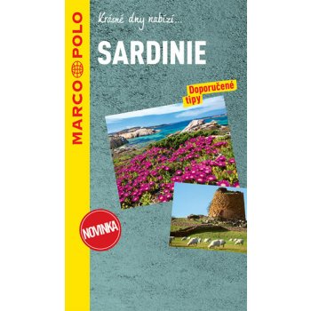 Sardinie průvodce na spirále s mapou MP