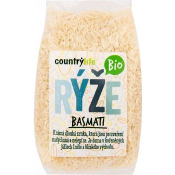 Country Life Rýže basmati hnědá BIO 0,5 kg