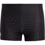 adidas Allover Graphic Swim Boxers Mens Black/Grey – Zboží Dáma