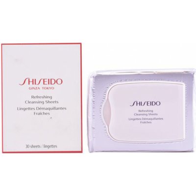 Shiseido - Refreshing Cleansing Sheets Čisticí ubrousky 30 ks – Zboží Dáma