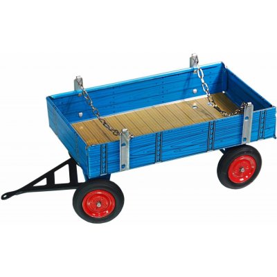 Kovap Přívěs modrý nízké bočnice – Zboží Dáma