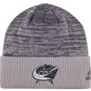 Čepice adidas Columbus Blue Jackets Travel & Training Cuffed Knit