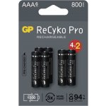 GP ReCyko Pro AAA 6ks 1033126080 – Zboží Mobilmania