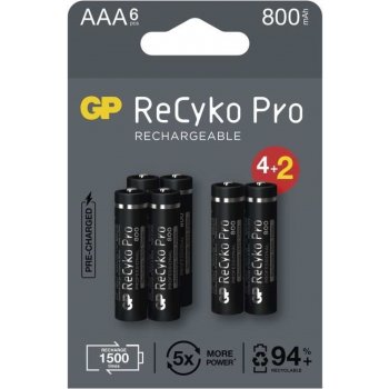 GP ReCyko Pro AAA 6ks 1033126080