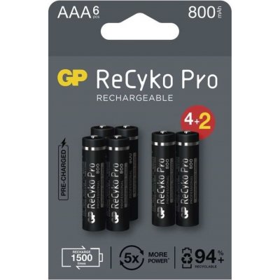 GP ReCyko Pro AAA 6ks 1033126080