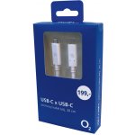 O2 196135 USB-C / USB-C, 30cm, bílý – Zboží Živě