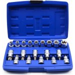 Sada nástrčných hlavic a bitů TORX 1/2", 19ks GEKO G13565 – Sleviste.cz