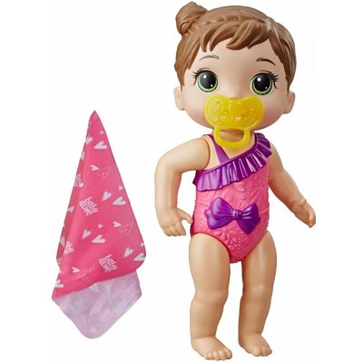 Baby Alive Splash 'n Snuggle Koupací hnědovlasá – Zbozi.Blesk.cz