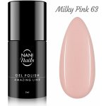 NANI Gel lak Amazing line Milky Pink 5 ml – Zboží Dáma