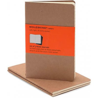 Moleskine Sešity 3 ks linkované karton – Zboží Dáma Moleskine Sešity 3 ks linkované karton – Zboží Dáma
