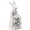 Rosenthal velikonoční figurka paní Zajícová s vajíčky, Easter Bunny Friends, 13,3 cm, bílá