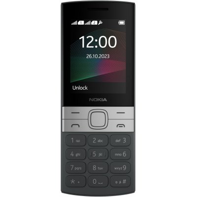 Nokia 150 Dual SIM 2023 černý 6438409089533 – Zboží Mobilmania