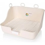 Tommi WC pro hlod s roštem obdélníkové Béžové 28 x 21 x 16 cm – Sleviste.cz