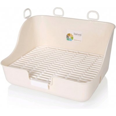 Tommi WC pro hlod s roštem obdélníkové Béžové 28 x 21 x 16 cm – Sleviste.cz