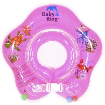 Baby Ring kruh na koupaní střední růžová – Zboží Mobilmania