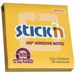 Hopax Stick'n Notes 360° oranžový 76 x 76 mm 100 listů – Sleviste.cz