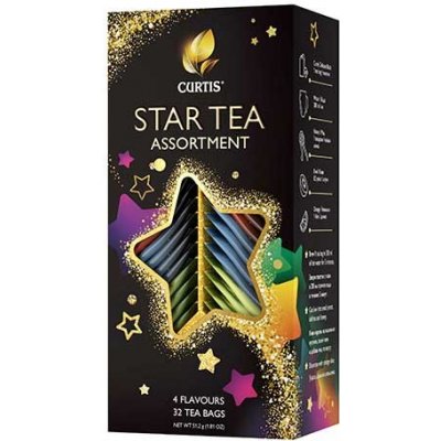 Curtis Star Tea Assortment, kolekce čajů 32 sáčků