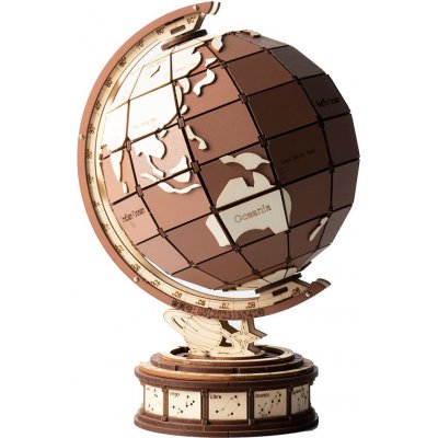 ROBOTIME Rolife 3D dřevěné puzzle Globus 277 ks – Sleviste.cz