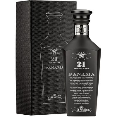Rum Nation Paper Panama 21y 43% 0,7 l (karton)
