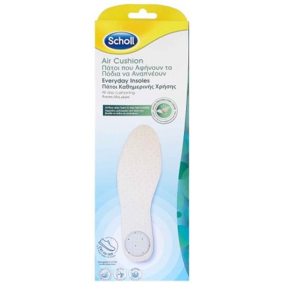 Scholl Air Cushion Everyday Insoles vložky s airflow latexovou pěnou – Hledejceny.cz