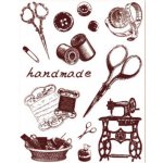 Creatoys Razítka gelová Hand made – Zboží Dáma