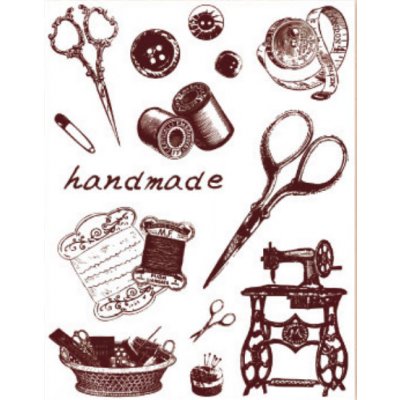 Creatoys Razítka gelová Hand made – Zboží Dáma