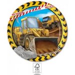 Procos EKO Papírové talíře Stavební stroje 23cm – Zboží Dáma
