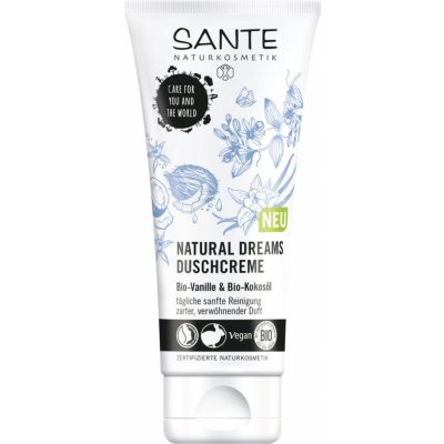 SANTE NATURAL DREAMS sprchový krém s vanilkou a kokosovým olejem 200 ml – Zbozi.Blesk.cz