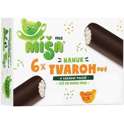Míša originál tvaroh zmrzlina 6 x 45ml – Zboží Dáma