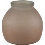 Váza MONTANA, 20cm|4,5L, hnědá matná (balení obsahuje 1ks)|Vidrios San Miguel|Recycled Glass – Hledejceny.cz