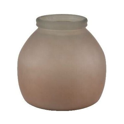 Váza MONTANA, 20cm|4,5L, hnědá matná (balení obsahuje 1ks)|Vidrios San Miguel|Recycled Glass – Hledejceny.cz