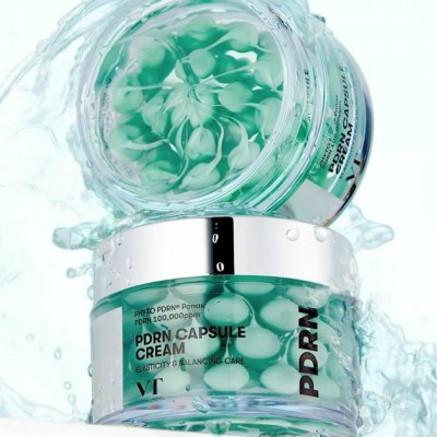 VT Cosmetics PDRN Capsule Cream 100 regenerační krém s PDRN kapslemi a azulenem 50 ml – Zboží Mobilmania