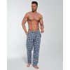 Pánské pyžamo Cornette pánské pyžamové kalhoty tmavě modré