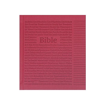 Česká biblická společnost Poznámková Bible korálová