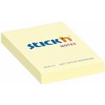 Stick´n Samolepicí bloček, pastelově žlutá, 76 x 51 mm, 100 listů, STICK N 21006 ,balení 100 ks 536602 – Hledejceny.cz