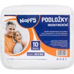 NAPPY inkontinenční podložky 80x180 cm 10 ks – Zboží Mobilmania
