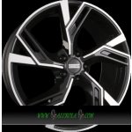 FONDMETAL ATENA 9x21 5x112 ET33 glossy black machined – Hledejceny.cz