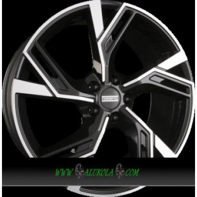 FONDMETAL ATENA 9x21 5x112 ET33 glossy black machined – Hledejceny.cz