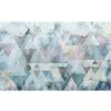 Tapety Komar Vliesová fototapeta Triangles Blue rozměry 400 x 250 cm