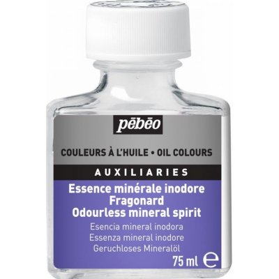 Minerální líh bez zápachu pro olej 75 ml Pebeo – Zboží Dáma