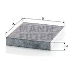 Filtr, vzduch v interiéru MANN-FILTER CUK 22 011 – Hledejceny.cz