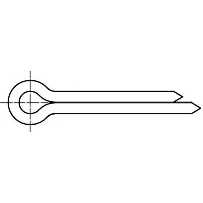 PROFISTYL DIN 94 Závlačka pozink Varianta: DIN 94 závlačka ZnB 13,0x160 – Hledejceny.cz