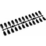 Starnails tvar kulatý černé prezentační tipy 48 ks – Zboží Dáma