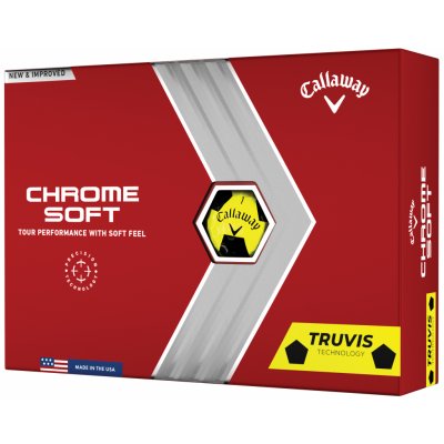 Callaway Chrome Soft 22 Truvis 12 ks – Zbozi.Blesk.cz