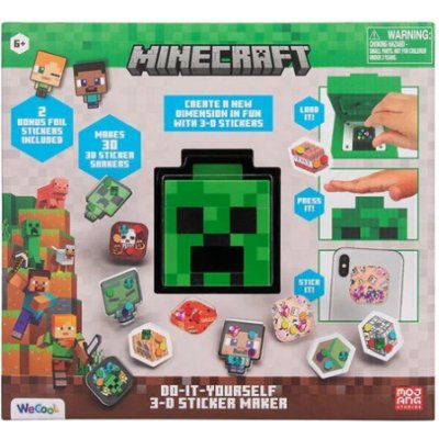 3D sada na výrobu samolepek Minecraft – Hledejceny.cz