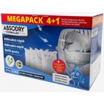 Everbrand Sweden Everbrand MEGAPACK 4 x 1000g náplň pro pohlcovač vlhkosti Absodry Big + pohlcovač GRATIS 414-ADTB4-VP-CZ – Zboží Dáma