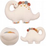 Atmosphera for Kids polštář dinosaurus s bambulemi 40 x 30 – Hledejceny.cz