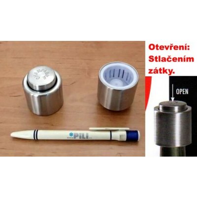 Zátka na sekt nebo šampaňské nerez Profi – Hledejceny.cz